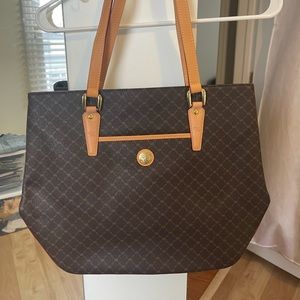 Italian Leather Tote Bag
